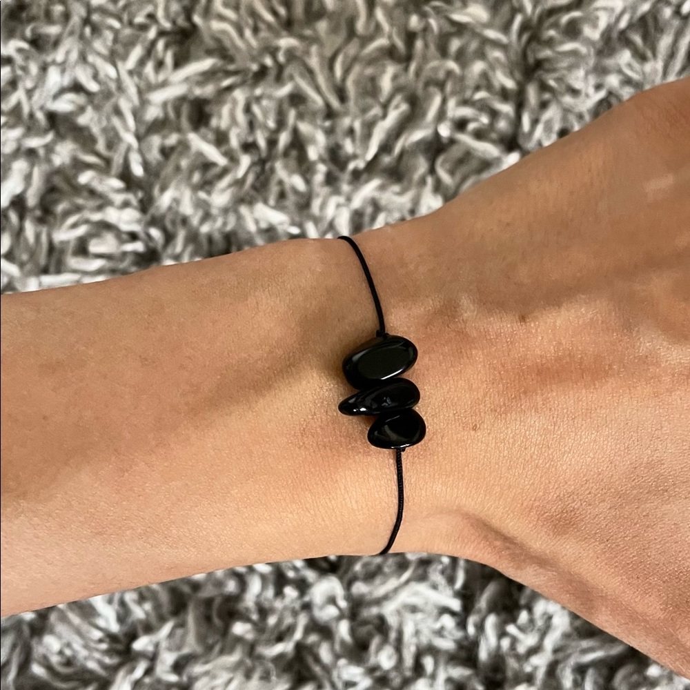 Hand made bracelet with energy stone